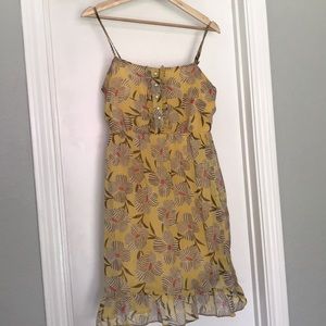 Yellow Floral Sundress